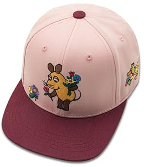 koaa Die Maus Frühling Snapback - Sendung mit der Maus, Basecap Kinder, Coole Cap für Jungen & mädchen, Snapback käppi, schildkappe, cappy, cappies Kids, Snapback Junge, Coole käppi Kleinkinder