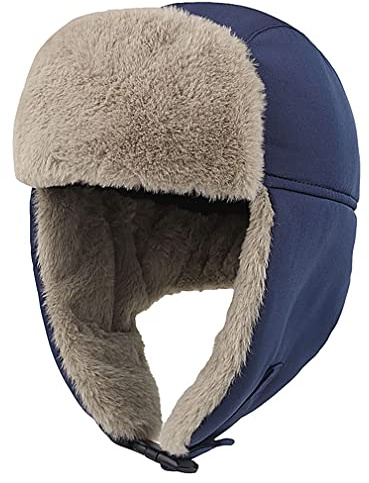 Sleeping forest Wintermütze mit Ohrenklappen, Wasserdicht für Jungen Mädchen