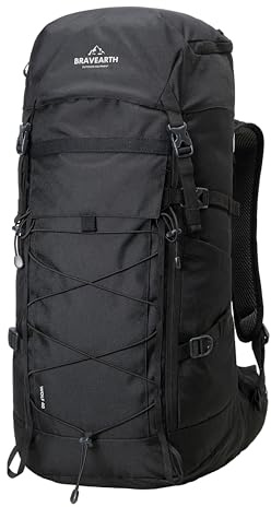 BravEarth Wolf Zaino da escursionismo unisex 40l