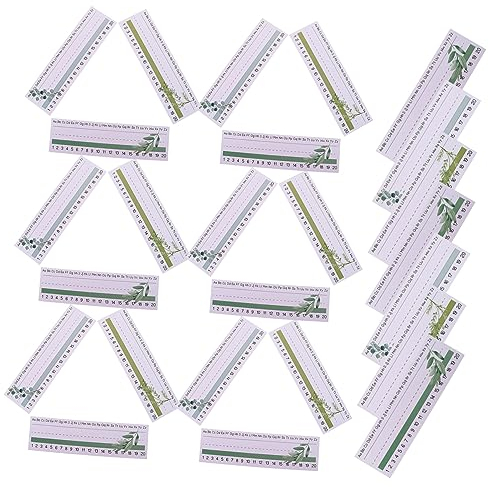 AOKWAWALIY Tischplatte 60 Blatt Klassenzimmer Schreibtisch Schreibtischdekore Klassenschilder Etiketten Registerkarten Typenschilder Beschichtetes Papier Eukalyptus Kind Name Namensschilder
