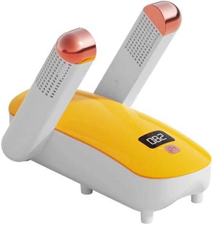 Electric Shoe Dryer Telescopic Rack Boot Dryer with 120 Min Timer Shoe Wiper Rack Home Foot Dryer Heater Quick Boot Warmer