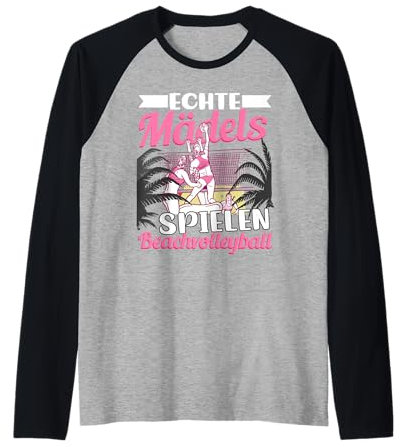 Beachvolleyball Beachvolleyballerin Raglan