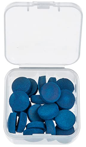 Yardwe 20stücke Teiliges Billardqueue Tipps Aus Ersatzspitzen Für Billardsticks Praktische Zubehörteile Für Snooker Und Pool Installieren Langlebig Und rutschfest Für Freizeitspieler