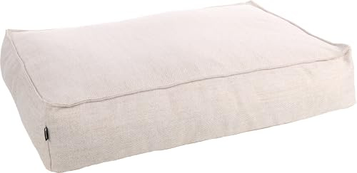 Flamingo Orthopädisches Hundebett Baldar – Rechteckig, Beige, 100 cm | Ergonomischer & Bequemer Schlafplatz für Hunde!