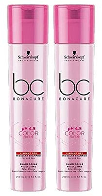 Schwarzkopf 2 er Pack Schwarzkopf BC Color Red Hair Shampoo 250 ml