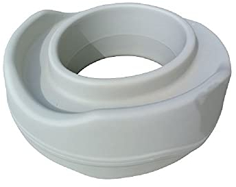 Identités, Réhausse de Toilettes Soupless, Améliore la Mobilité aux Toilettes, Installation en 1 Seconde, Ultra Confortable, Désinfectable, Fabriqué en France, Poids max Supporté jusqu'à 180 kg