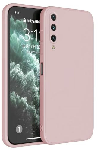 Topme Funda para Xiaomi MI A3 (6.09 Inches) Carcasa Caja Case Estuche, Funda Protectora de Piel de Silicona TPU - Polvo de Arena