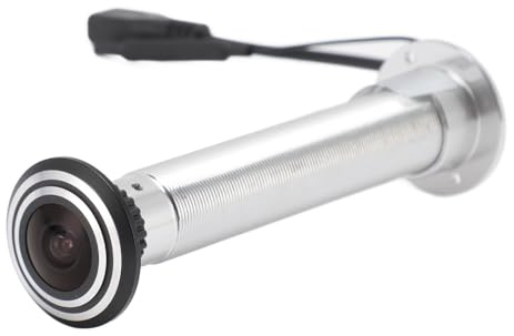 Judas de Porte à 170 Degrés, Caméra Judas de Porte à Objectif 2MP 1,6 Mm, Caméra à Trou D'oeil de Porte WIFI avec Détection de Mouvement de Conversation Bidirectionnelle, WIFI