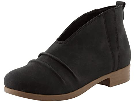 2022 Neue PU einfarbige Kuriertasche Retro Damen Herren Unisex Taille Sling Bag Damen S Booties & Boots, Schwarz , 40 EU