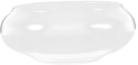Sosoport Fischglas Aquarium Glas Deko Betta Fisch Tank Aquarium Zubehör Home Office