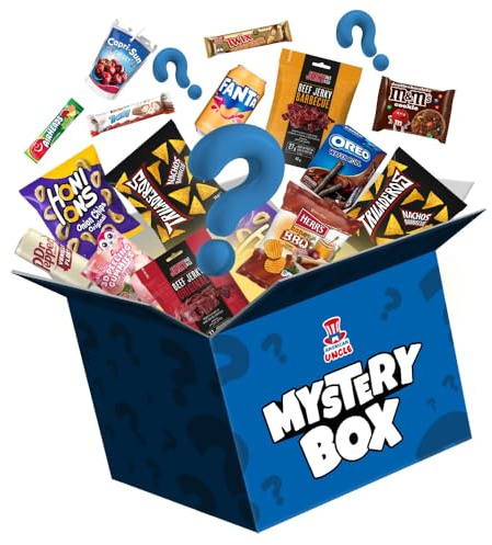 American Uncle box snack dolci, salati e bevande a sorpresa - box snack americani e internazionali da 80 prodotti - Sharing Size