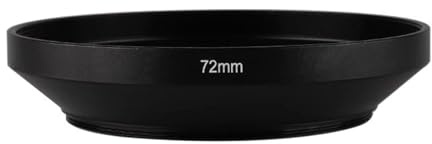 Paraluce in metallo per fotocamera DSLR, 39 mm, 40,5 mm, 43 mm, 46 mm, 49 mm, 52 mm, 55 mm, 58 mm, 62 mm, 72 mm, 77 mm, 82 mm, migliora le protezioni dell'obiettivo