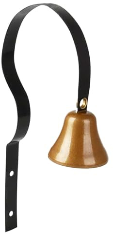 Campanello per Cani da Porta, Campanelli da Addestramento per Cuccioli da Maniglia, Giocattoli Sonori Vintage per Animali Domestici Tutte le Razze Cani Gatti Taglia Media e Grande Casa Interno Esterno