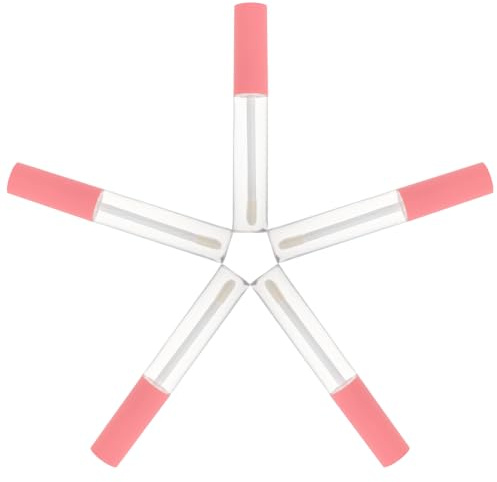 VALICLUD 5stücke Transparente Lipgloss-tuben Leere Lipgloss-Halter Mini-Lipgloss-tuben Lippenbalsam-tuben Leere Tuben zum Selbermachen von Lipgloss DIY-Lipgloss