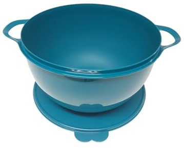 Tupperware Rührschüssel Maximilian Salat Schüssel mit Deckel Salatbar Hefeteig Peng XXL türkis aqua 10 Liter