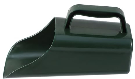 OSALADI Pala de Tierra de Plástico para Jardinería, Cubo y Pala para Cultivo de Plantas y Suculentas, Multiusos, Tamaño Compacto para Macetas y Tamizado de Suelo