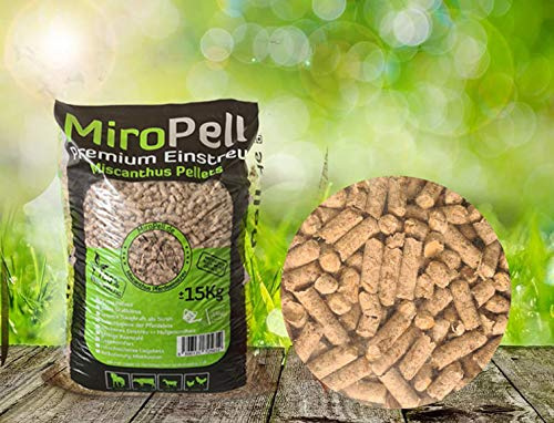MiroPell® Miscanthus Pellets für Pferde 1 Paket
