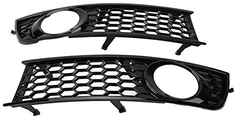 Nebelscheinwerfer, 2 Stück Auto vorne Nebelscheinwerfer Gitter Seite Nebelscheinwerfer Grill für B6 2002-2005