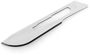 REMOS Lame de bistouri N° 21-100 pièces pour porte-lame N° 4