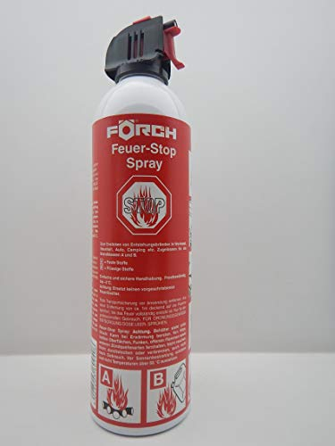 Förch Feuer Stop Spray FEUERLÖSCHER Pulver AFFF KFZ Werkstatt 400ML (1)