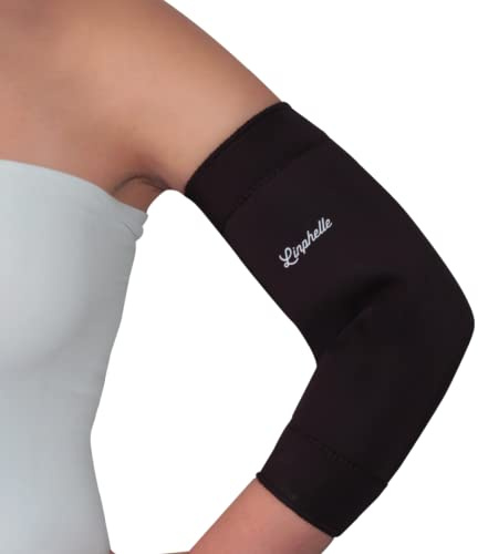 Linphelle PICC Line Coverpicc Waterproof Long, Couvre-cathéter pour le bras, Imperméable en Néoprène, Waterproof sous la Douche, idéal pour PICC et Glucomètres, Noir, Taille S