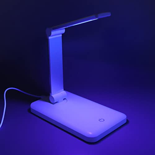 Lampe de Bureau Nail Art Lampe de Séchage de Vernis à Gel LED Lampe de Séchage des Ongles Sèche-ongles, Lampe Pliante Professionnelle pour Ongles Sèche-onglesPieds, Outils pour les Mains et les Ongles