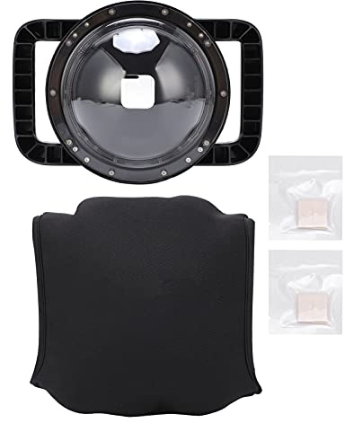 SHOOT Underwater Dome Dual Handheld Port Camera Dykväska för 9 Action Camera