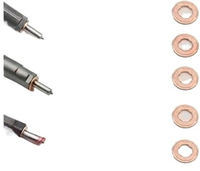30 Uds cuña de Cobre F00VC17503 arandela de Clip F00VC17504 Boquilla Arandela de Cobre F00VC17505 F00VC17502 Junta for inyector for riel común (Color : F00VC17506 3.0MM)