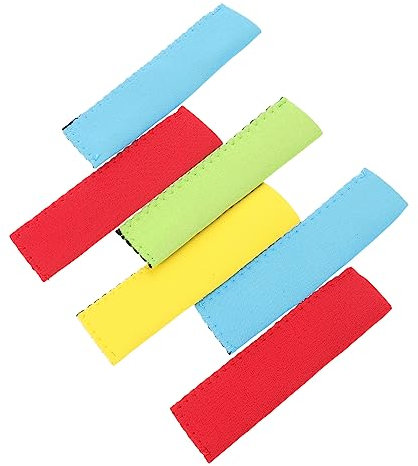 MAGICLULU 6 Stück Neopren Eisstielhalter Eisstäbchenhülle Für Essbare Eisstäbchen Praktische Schutzhülle Klein Und Kompakt Überall Einsetzbar