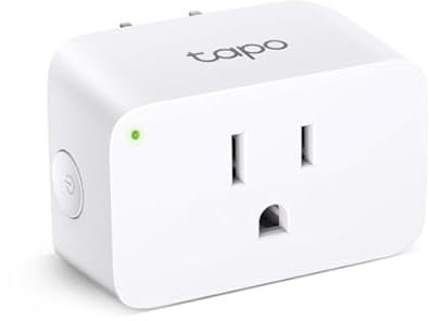 Tapo P105 Presa Smart Italiana, WiFi Intelligente Smart Plug, Controllo Vocale, Compatibile con Alexa e Google Home, Controllo Remoto Tramite APP Tapo, Tempo di Preselezione