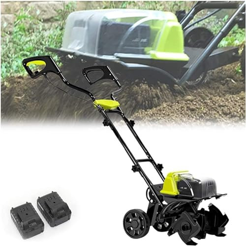 HSF motozappa portatile Macchina elettrica for la lavorazione e l'allentamento Microtiller Piccolo aratro Macchina for tornire la casa Scavare il terreno Coltivatore for frutteto Coltivatore da giardi