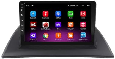 Yurefax Car Android 10, for BMW, X3 E83 2004-2012 Car Radio Multimedia Video Player Navigation GPS 2 Din No Dvd Car Multimedia Player(2G 32G)