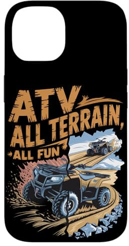 VTT tout terrain, tout amusant Coque pour iPhone 14