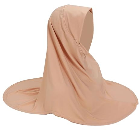 Hijab Caps For Women | Breathable Stylish Women Hijab,Lightweight Sheer Non-Slip Fashion Scarves For Daily Wear Prayer Wedding Swimming Formal Occasions, cream colored, Refer to description