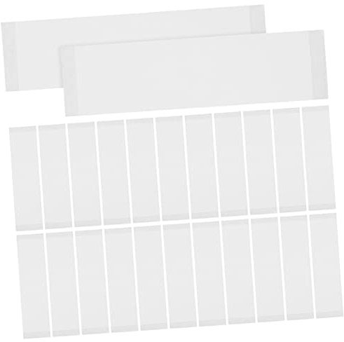 Beaupretty 60 Blatt Doppelseitiges Körperklebeband für Damen Transparente Antirutsch Klebebänder für Kleidung Unsichtbares Klebeband für Brautkleider und Alltag