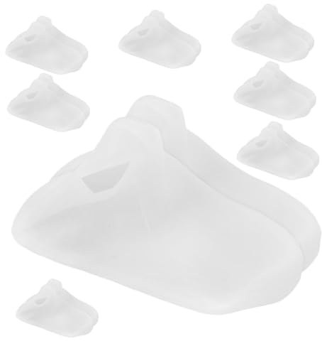 SEWOART Calcetines De Silicona Hidratantes Para Talones Agrietados 8 Pares Funda Antideslizante Para Cuidado y Suavizado De Pies Secos Uso Doméstico y Viajes