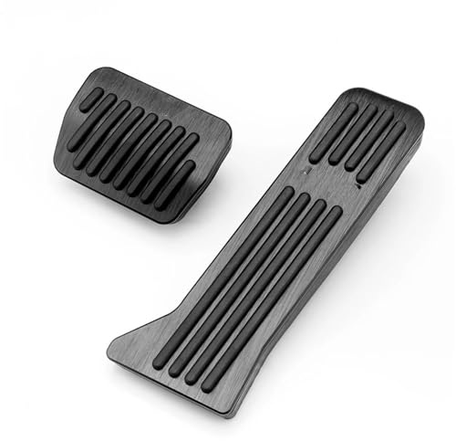 Cuscinetti per pedali per auto compatibili con Mazda 2 3 6 per Dome BM GJ CX-5 CX5 CX 5 KE KF CX3 CX-3 CX7 CX-7 CX9 CX-9 Car Fuel Pedali Freno Pedali Copertura Pad Auto Pedale (AT 2 pezzi) (AT 2 pezzi