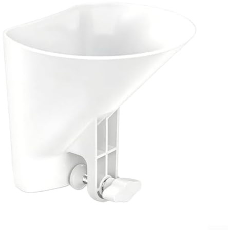Imbuto versatile a bocca larga, miscelatore a morsetto regolabile in polipropilene, imbuto a bocca larga, imbuto anti-fuoriuscita per farina lavastoviglie per cottura e cucina