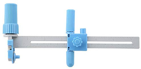 Sheens Compas réglable Cutter, 20-160mm Résine Outils de Coupe circulaires Rotary Cutters Trimmer pour Patchwork Rotary TrimmerCutters rotatifs