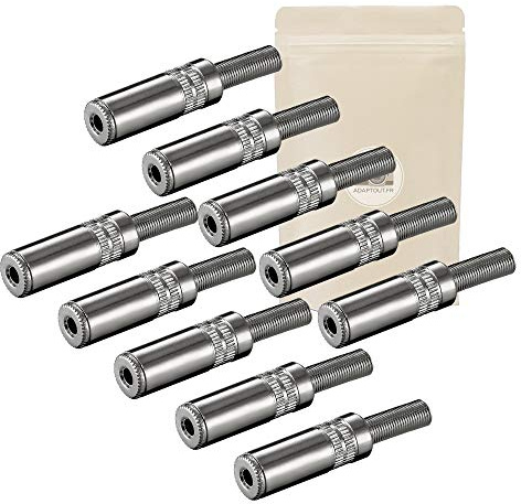 10x 3,5 mm Klinkenbuchse zum Löten Stereo-Klinkenstecker Mini-Klinkenstecker