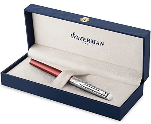 Waterman Rollerball | Hemisphere French Riviera Collection | Le Club Red | feine Feder | Geschenkbox