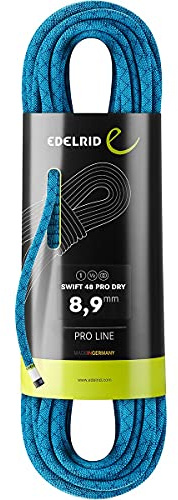 EDELRID Swift 48 Pro Dry Seil 8,9mm x 50m blau