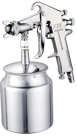 Spruzzatore di Vernice, Pistola Verniciatura Professionale, Pistola a Spruzzo in Lega, Nebulizzatore Regolabile e Spruzzatore di Vernice a Flusso per Auto e Mobili