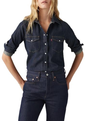 Levi's Iconic Western skjorta för kvinnor, today's News, S