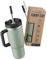 My Vesperbox Kinny Cup Gobelet isotherme, avec paille 500, 950, 1200 ml, tasse à café, à emporter, en acier inoxydable, sans BPA et mélamine