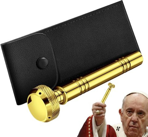 Bénitier, aspersoir, aspersoir de voyage, distributeur de liquide de poche - bénitier avec sac de rangement, goupillon pour rituels religieux