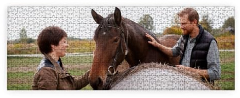 Wanapix | Puzzle Personalisiert mit Foto und Text | 1000 Teiles | Originelles Geschenk | Puzzle Erwachsene | 97 x 35 cm