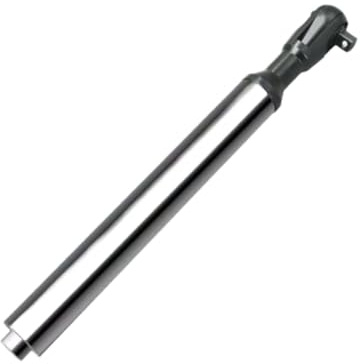 Ronyme Llave de trinquete combinada manual eléctrica flexible multiusos de acero resistente con mango largo para tareas de plomería