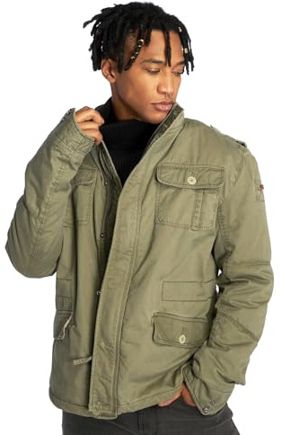 Brandit Britannia Winter Jacket, Color: olive, Size: XXL