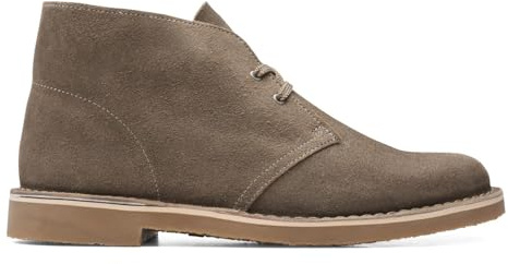 Clarks Desert Boot Bushacre 3 herr Chukka-stövel, Beige, 40 EU